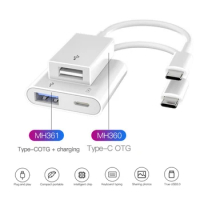 Type C to OTG Charging Adapter USB C to USB Adapter For iPad Samsung Xiaomi Huawei Oneplus Mouse Keyboard Card Reader Connector