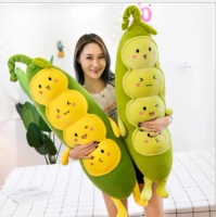 Boneka kacang doll ercis polong lucu guling mainan anak kado gift
