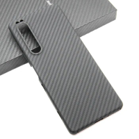 iStore Carbon fiber phone case for SONY Xperia 1 III Xperia 1iii Thin and light attributes Aramid fiber shell