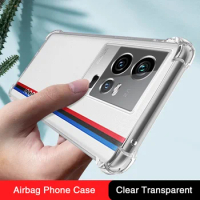 Crystal Clear Soft Silicone Phone Case for VIVO iQOO11 iQOO 11 Pro 11Pro 11S 5G Airbag Transparent TPU Original Back Cover Funda