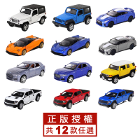 【KIDMATE】1:32原廠正版授權聲光迴力合金車-B(ST安全玩具 迴力車跑車模型燈光音效玩具車)