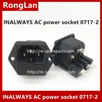 INALWAYS AC medical outlet AC power supply socket product font with double insurance AC power socket 0717-2 --20PCS/LOT