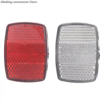 Tail Light Lamp Bulb Red/White Back for Mountain Cycling Bike Bicycle Safety Warning Flashing Lights Reflector Accessories