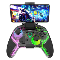 ipega PG-9666 RGB Pengawal permainan wayarles untuk suis PS3/PS4 Android iOS PC getaran boleh atur c