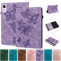 For Xiaomi Redmi Pad SE Case 2023 11 Inch Cute Flower Butterfly Embossed Soft TPU Back for RedmiPad Redmi Pad SE Cover Case Kids