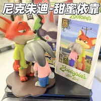 52TOYS Crazy Animal City's Best Partner Series Blind Box Figurine Judy Nick Sweet Rely Blind Box
