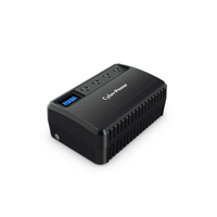 เครื่องสำรองไฟฟ้า UPS BU Series BU1000ELCD (1000VA/630W) หน้าจอ LCD เหมาะสำหรับ กล้อง CCTV, เราเตอร์