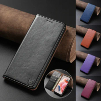 Wallet Skin Friendly Card Slot Magnetic Flip Leather Case For Samsung Galaxy A55 A54 A53 A52 A51 A50 A35 A34 A33 A32 A25 A15 A14