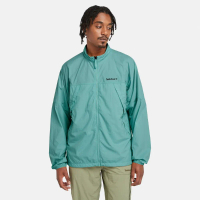【Timberland】男款藍綠色抗UV防風外套