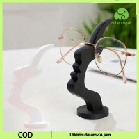 2pcs Display Kacamata Aesthetic Profil Manusia Rak Display Kacamata Sederhana Rak Kaca Mata Multifun