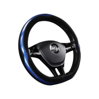 【一朵花汽車百貨】保時捷 PORSCHE 碳纖維方向盤套 方向盤皮套