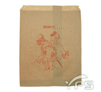 841牛皮紙袋 (平袋 市場用袋 漢堡 薯條 早餐 蛋餅 雞塊)【裕發興包裝】GL063
