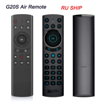 2023 G20S G20S PRO BT Gyro Smart Voice Remote Control G20 IR Learning 2.4G Wireless Fly Air Mouse For X96 H96 MAX Android TV Box