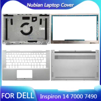For Dell Inspiron 14 7000 7490 Laptop LCD Back Cover/LCD Front Cover/Palm Rest/Bottom Cover Silver