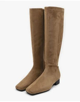 SAPPUN Divella Square Long Boots (3cm) - Sepatu Boots Wanita 41 BEIGE