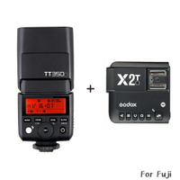 ◎相機專家◎ Godox 神牛 TT350F + X2 發射器 機頂閃光燈 Fuji 搭X2T 送柔光罩 開年公司貨【跨店APP下單最高20%點數回饋】