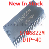 1PCS/LOT SIM6822M DIP-40 400V/5A High Voltage 3 Phase Motor Driver In Stock NEW original IC