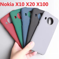 Full Body For Nokia X20 X10 X100 Case Slim Matte Silicone Back Protection Cover