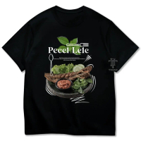Kaos Indonesia Local Food Series PECEL LELE | Tshirt Culture Baju Distro Makanan Kuliner Nusantara
