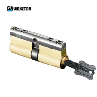 C Grade Copper Lock Core 6Keys Anti-theft Lock Cylinder Security Locking Cylinders 70mm 75mm 80mm 85mm 90mm Anti-theft Lockset
