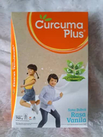 Curcuma Plus Susu Vanilla - 750 Gr / Curcuma Plus Susu Bubuk Ekstrak Temulawak / Penambah Nafsu Maka