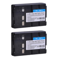 VW-VBS10E VW-VBS10 Rechargeable Camera Battery for HHR-V211 VSB0200 P-V211 VW-VBS10E Panasonic NV-X100, NV-VX9, NV-VX7A