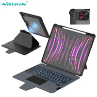 Nillkin For iPad Pro 12.9 Magic Keyboard Case For iPad Pro 11 Magnetic Detachable Backlight Keyboard Cover With Lens Protection