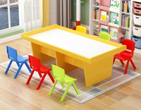 免運 可開發票 太空沙桌商用兒童大尺寸積木桌游樂商場設備游戲太空沙盤桌玩具桌