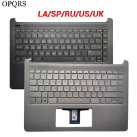 NEW For HP Pavilion 14-DQ 14S-DR 14Z-FQ TPN-Q221 Keyboard with Palmrest Up Case US /UK/Latin/Spanish/Russian