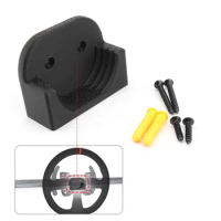 Wall Mount for Thrustmaster T300/TGT Steering Wheel Bracket Durable Wear-Resistant Holder With Screw