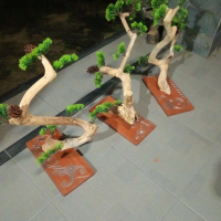 gantungan sangkar kayu (AESTETIK)