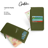 GRATIS saat belanja di LIVE - Wallet GUDIKA 3311 - DOMPET MULTIFUNGSI MUAT HANDPHONE - CARD - MONEY