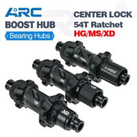 ARC-54T Ratchet Boost Hub, 28 Holes Disc Brake, Aluminum Alloy MTB Cube, 15x110, 12x148, Cycling Bike Hub 8, 9, 10, 11, 12V