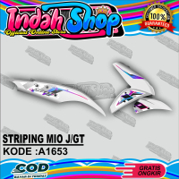STRIPING UV TRANSPARAN STICKER VARIASI YAMAHA MIO J EXCITER STYLE KEKINIAN TERBARU PALING LARIS SUDA