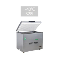 Aoleisen 328L single door -40C chest freezers ice chest cooler freezer horizontal deep freezer