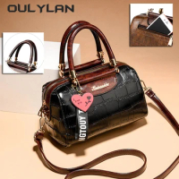 Oulylan NEW 2024 Bags Solid Plaid Crossbody Bags For Women Fashion Shoulder Bag Ladies Handbag For Daily Used