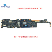 6050A2776001-MB-A01 For HP EliteBook Folio G1 Laptop Motherboard 850908-501 850908-001 with M5-6Y54 8GB