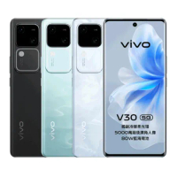vivo V30 5G (12G/256G)，再送10000mAH P3400原廠行動電源+手持二合一無線迷你吸塵器