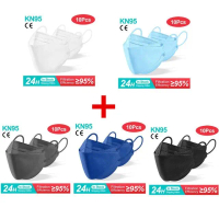 MASKER KF94 ISI 10PCS 4ply MEDIS EVO KF 94 10 PCS WARNA WARNI HITAM PUTIH COKLAT KUNING MERAH ABU BI