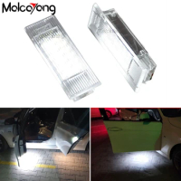 2Pcs LED Door Courtesy Footwell Light For BMW F20 F21 F30 F31 F34 F32 F10 F11 F07 F01 X5 X1 X4 I3 Luggage Trunk Glove Box Lamp