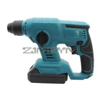 Rechargeable Electric Hammer Cordless Multifunction Hammer Impact Drill Power Tool