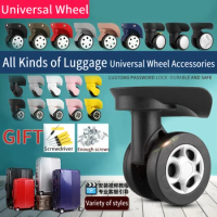 Suitcase universal wheel accessories repair trolley case suitcase leather luggage accessories wheel repair wheel replacement