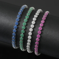 New Luxury Ladies Bracelet AAA Cubic Zirconia Cute Sweet style jewelry Christmas gift Gift for ladies
