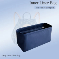 Nylon Purse Organizer Insert for LV Venice Backpack Organizer Inner Liner Bag Multiple Pouch Storage Zipper Bag Organizer Insert