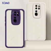 Lamb Skin Phone Case Cover for Xiaomi Redmi Note8 Note 8 Pro 8Pro Note8Pro Soft Leather Shockproof Original Carcasas Accessories