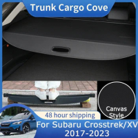 For Subaru Crosstrek XV GT 2017 2018 2019 2020 2021 2022 2023 Rear Trunk Cargo Cover Shield Shade Luggage Curtain Accessories