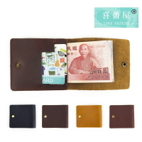 【喜番屋】真皮牛皮可裝40張鈔票輕薄男士皮夾皮包錢夾鈔票夾錢包卡片包卡片夾卡夾男夾【LH524】【精選店家★限時優惠搶購中!!】