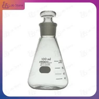 Erlenmeyer Asah Erlenmeyer Flask with TS Glass Stopper 250 ml | Iwaki