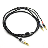 BlackJelly Taiwan 7N Litz OCC Headphone Upgrade Cable for Oppo PM-1 PM-2 Planar Magnetic 1MORE H1707 Sonus Faber Pryma