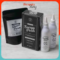 Barber brain Energy Perm 150ml น้ำยาดัดผม Cold Perm ดัดเย็น สูตรเนื้อเจล ดัด Down perm ได้ ให้ลอนผมย